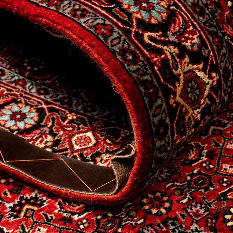 Runner Perser Rug - Bidjar - 290 x 82 cm - dark red