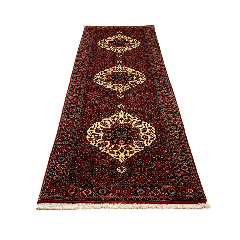 Runner Perser Rug - Bidjar - 290 x 82 cm - dark red