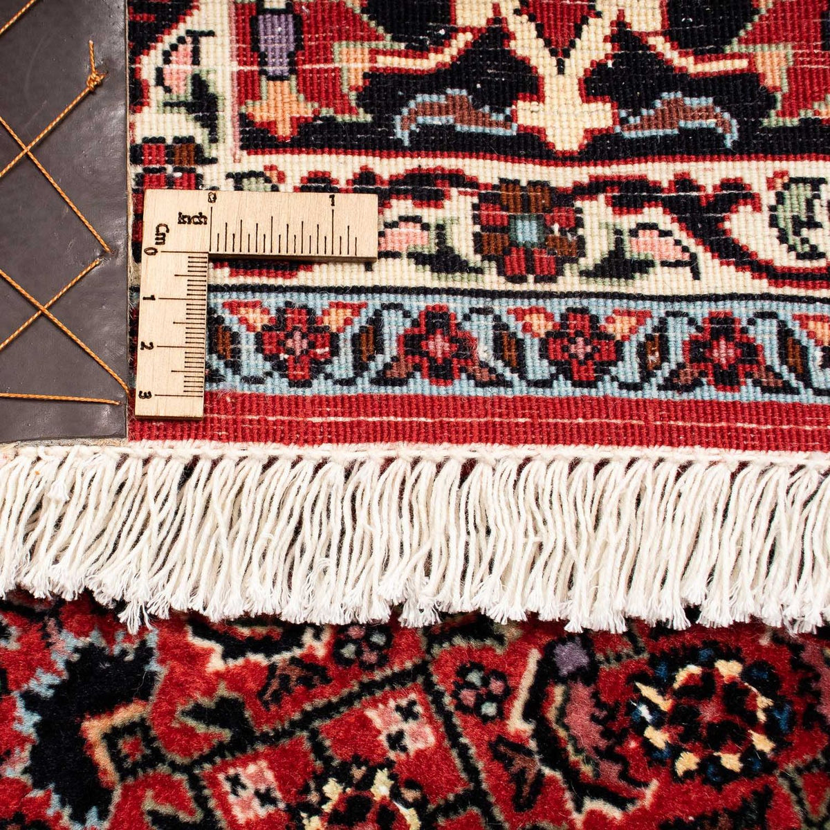 Perser Rug - Bidjar square  - 200 x 197 cm - dark red