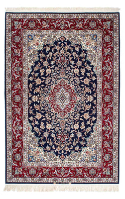 Perser Rug - Isfahan - Premium - 200 x 130 cm - dark blue