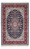 Isfahan Rug 130x200cm - Persian Rugs - Rectangle / Dark Blue / 130 x 200 cm Rectangle