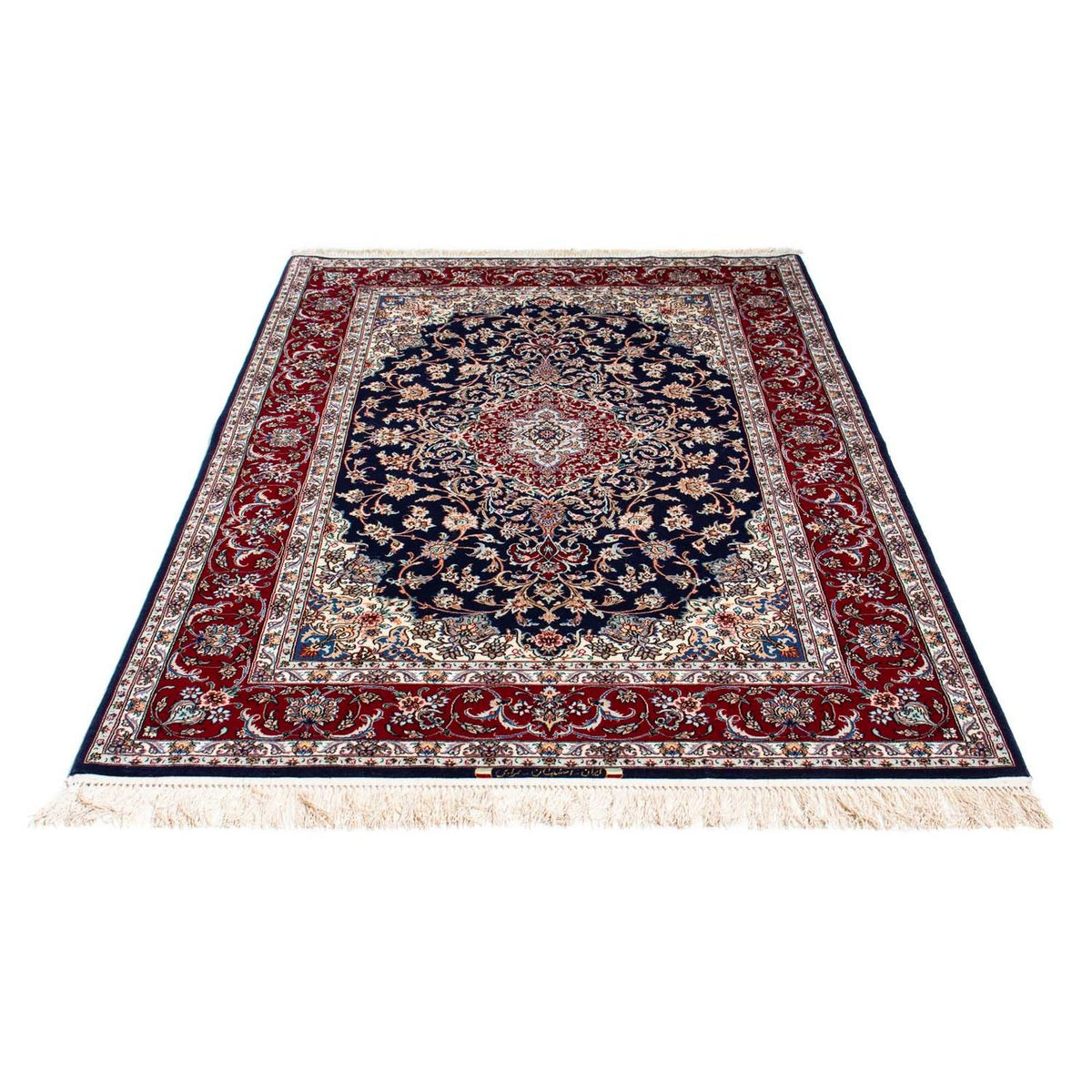 Perser Rug - Isfahan - Premium - 200 x 130 cm - dark blue