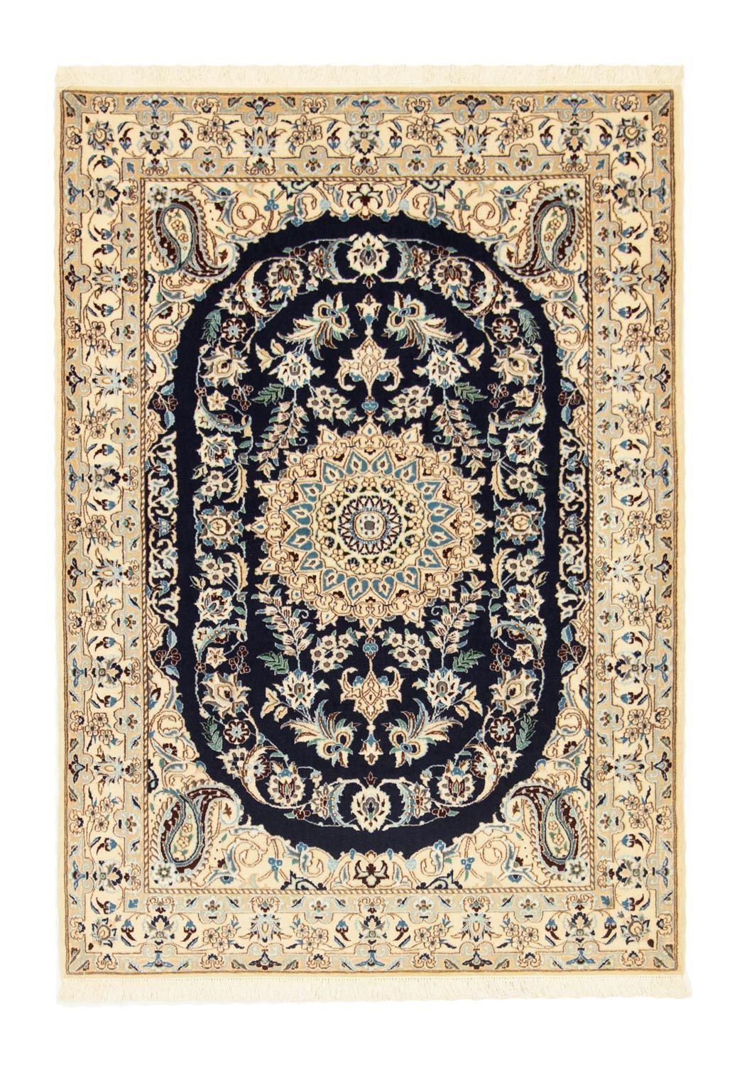 Perser Rug - Nain - Premium - 148 x 100 cm - dark blue