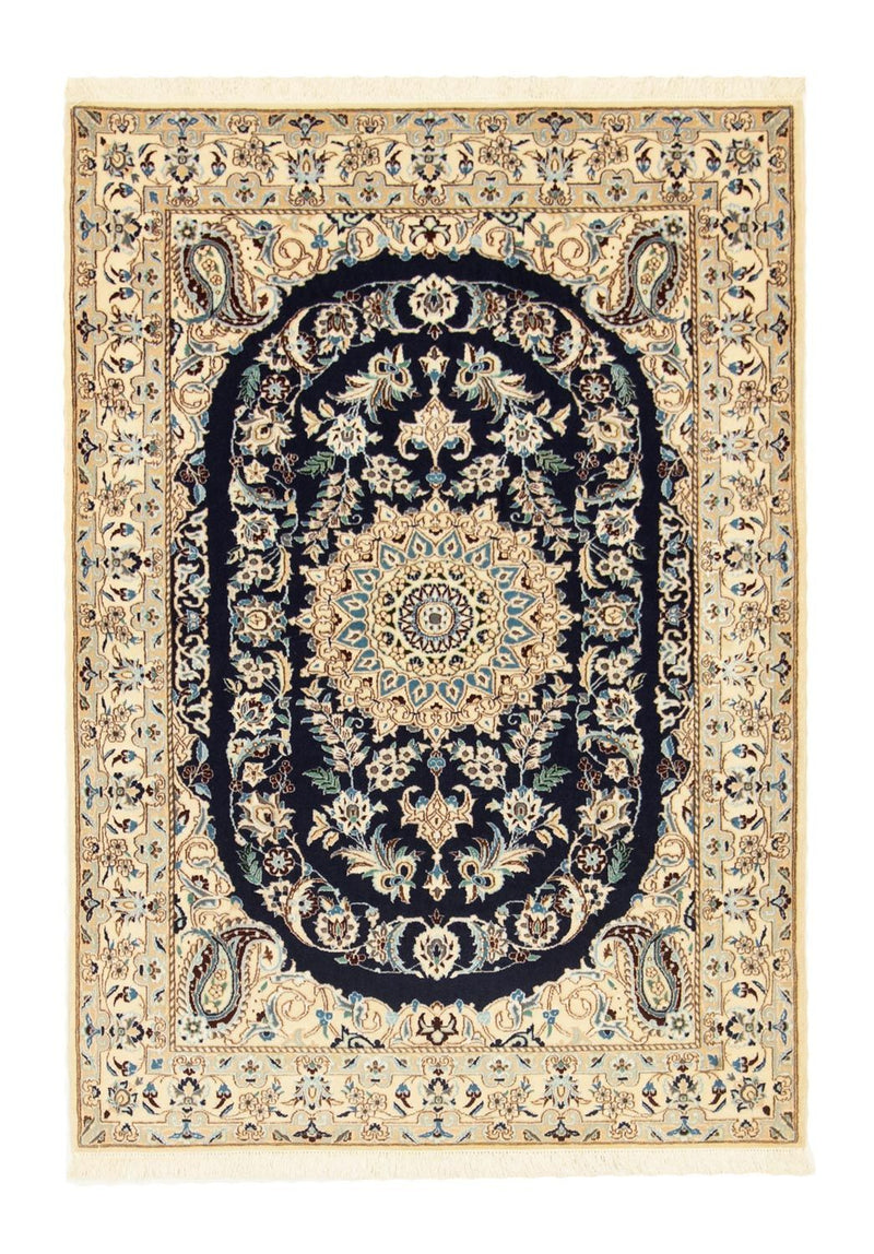 Perser Rug - Nain - Premium - 148 x 100 cm - dark blue