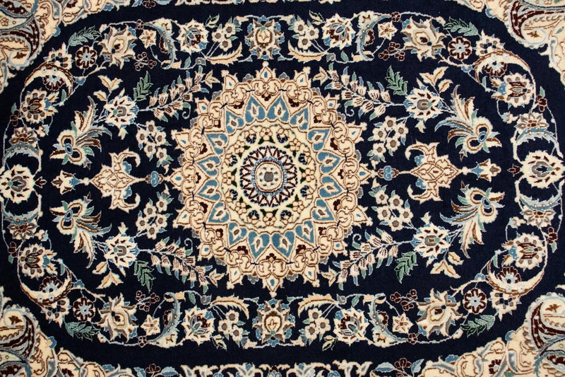 Perser Rug - Nain - Premium - 148 x 100 cm - dark blue