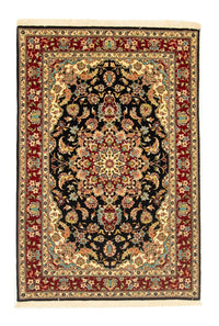 Perser Rug - Ghom - 157 x 105 cm - black