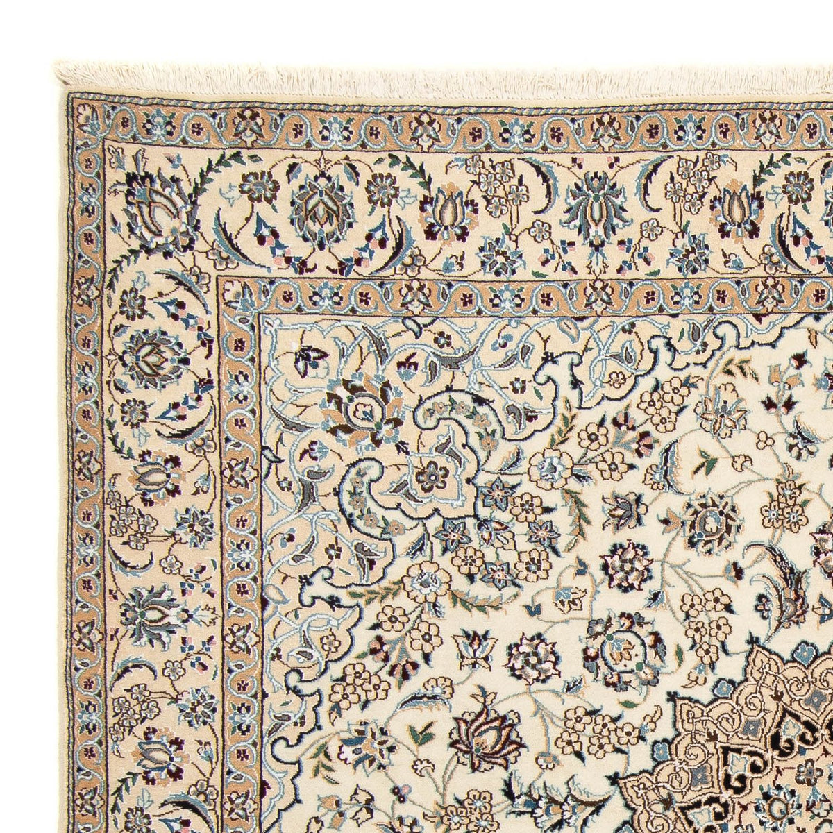 Perser Rug - Nain - Royal square  - 202 x 201 cm - beige