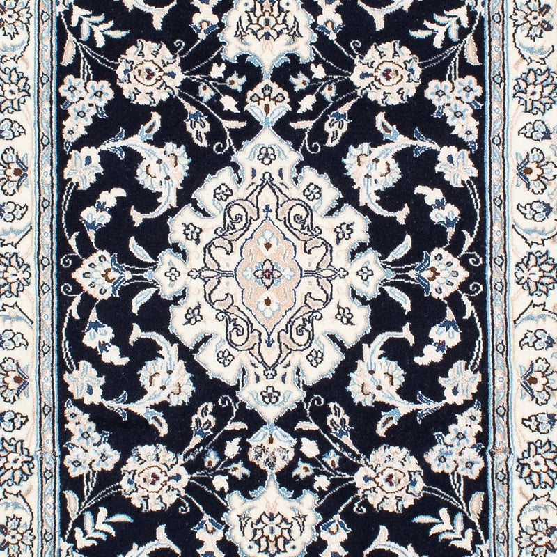 Runner Perser Rug - Nain - Royal - 295 x 78 cm - dark blue