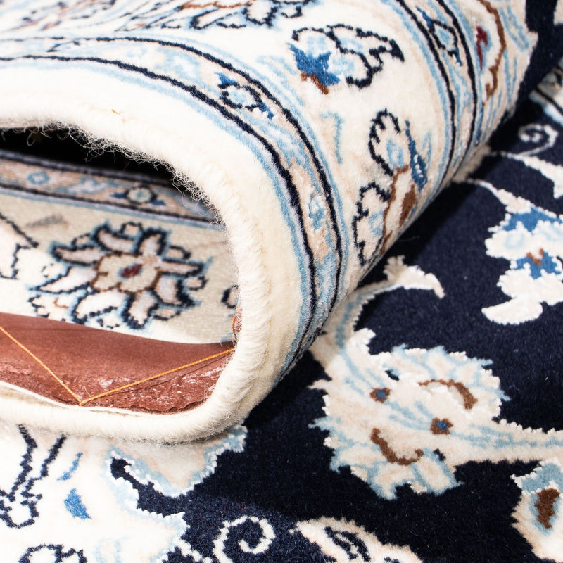 Runner Perser Rug - Nain - Royal - 295 x 78 cm - dark blue