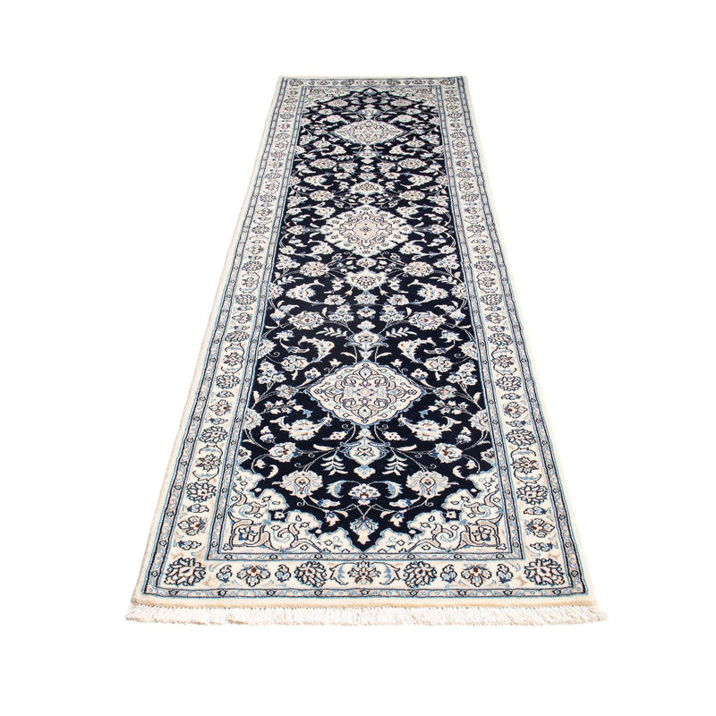 Runner Perser Rug - Nain - Royal - 295 x 78 cm - dark blue