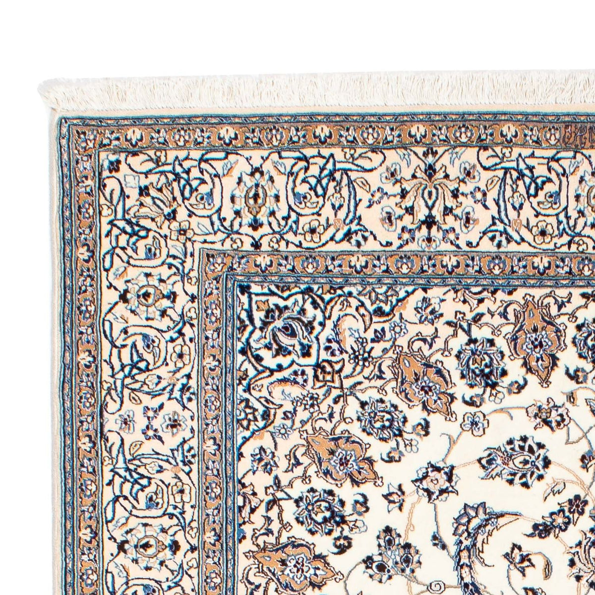 Perser Rug - Nain - Premium - 209 x 130 cm - beige