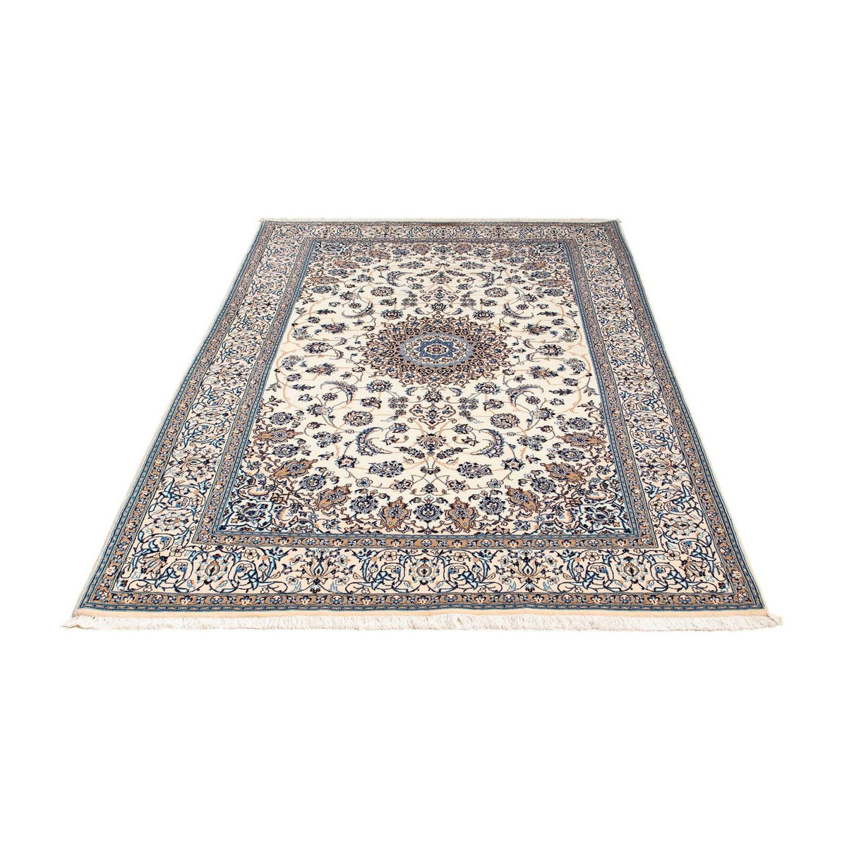 Perser Rug - Nain - Premium - 209 x 130 cm - beige
