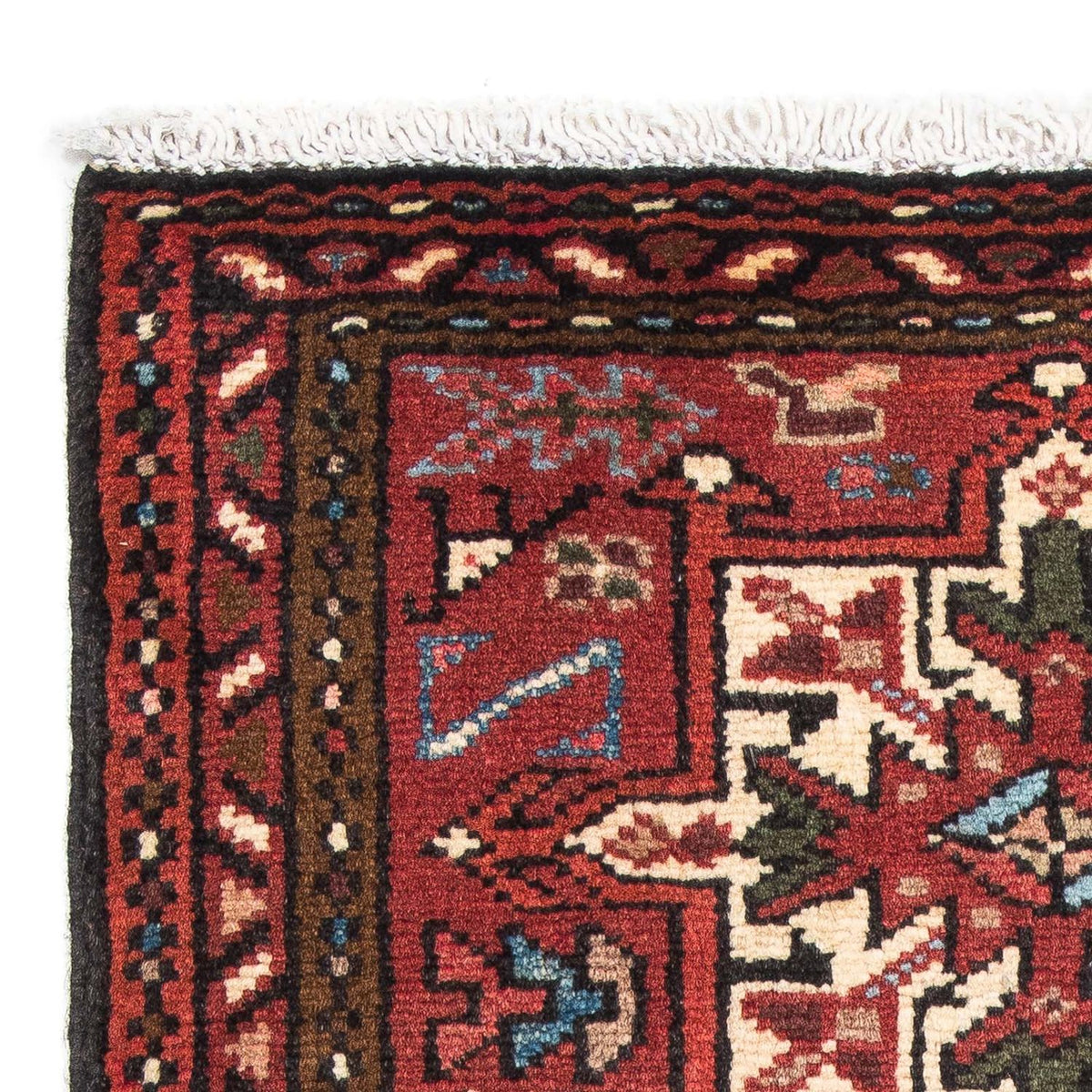 Perser Rug - Nomadic - 106 x 64 cm - dark red