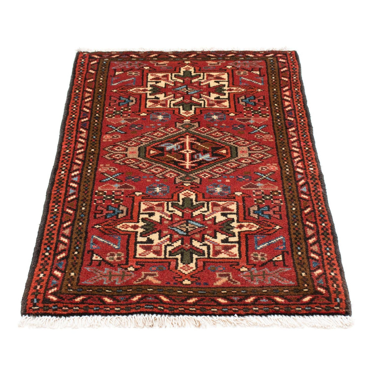 Perser Rug - Nomadic - 106 x 64 cm - dark red