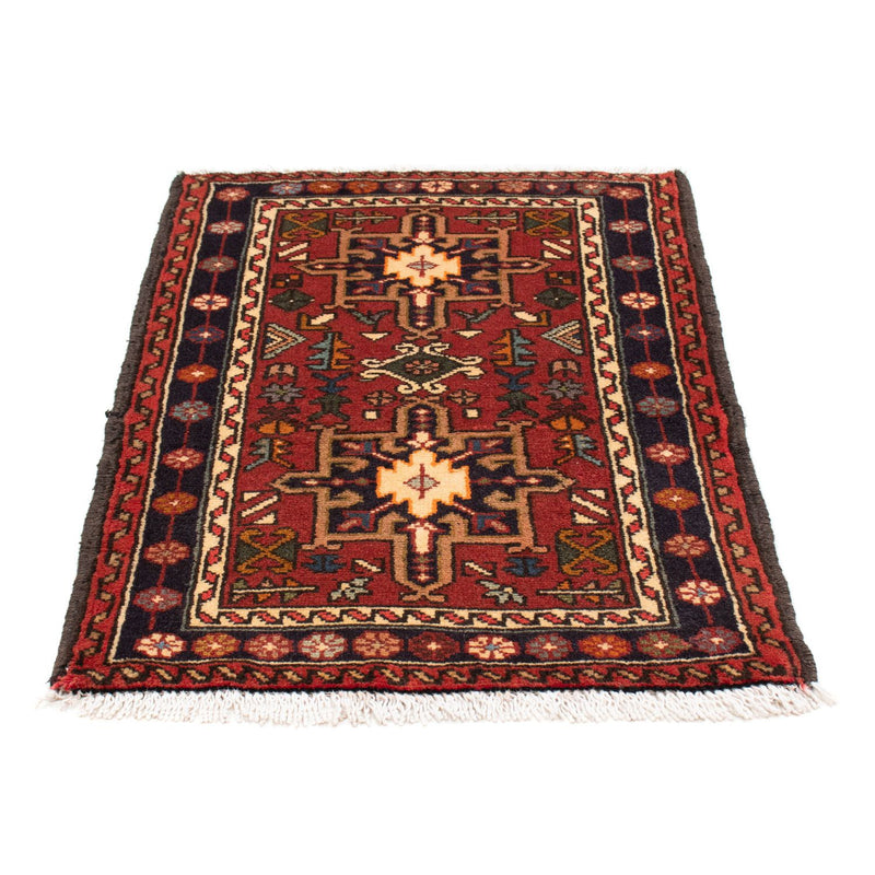 Perser Rug - Nomadic - 105 x 75 cm - dark red