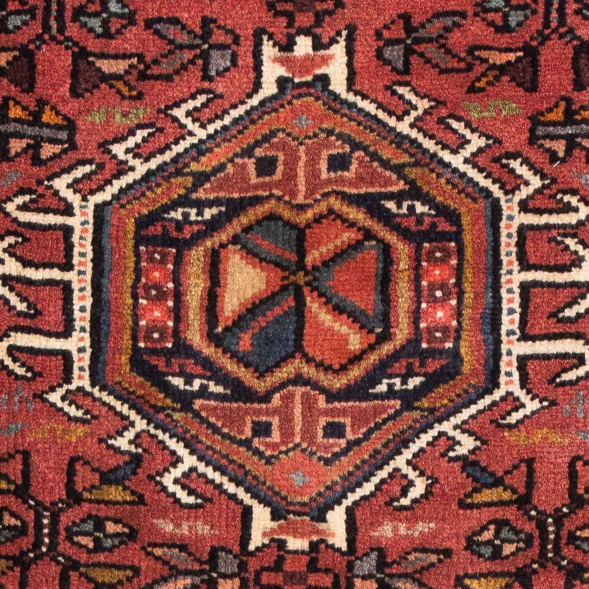 Perser Rug - Nomadic - 110 x 77 cm - dark red