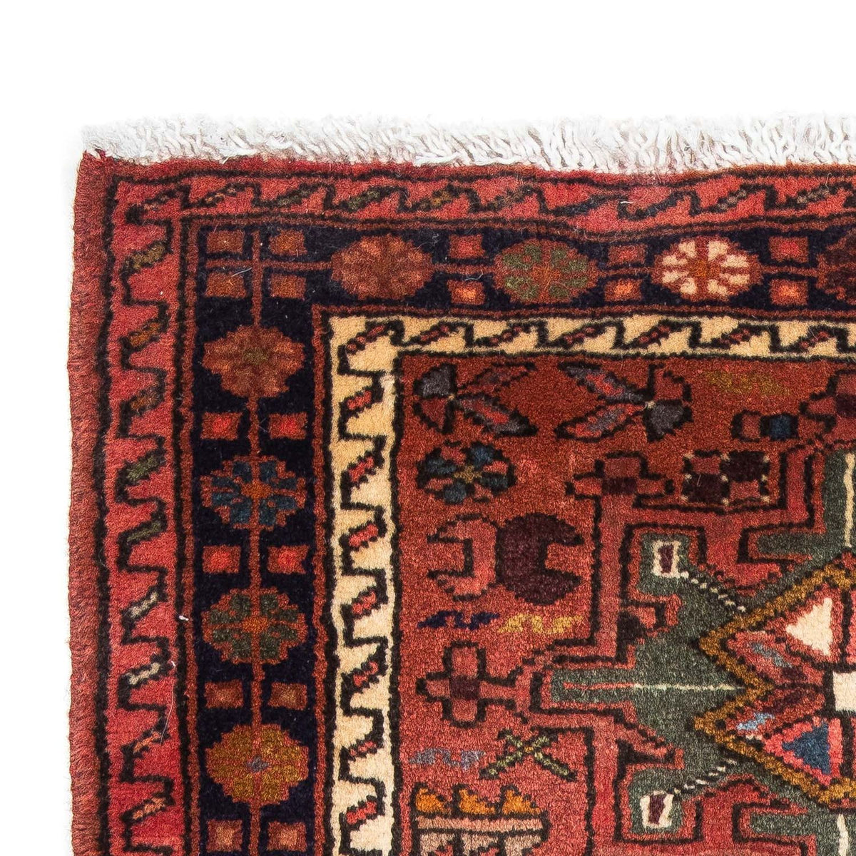 Perser Rug - Nomadic - 115 x 75 cm - dark red