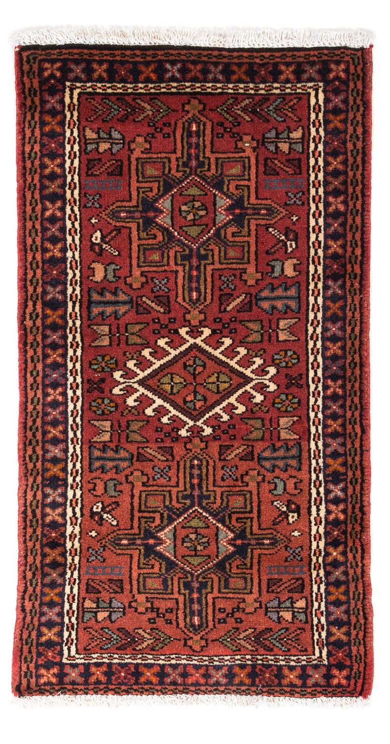 Perser Rug - Nomadic - 116 x 60 cm - dark red