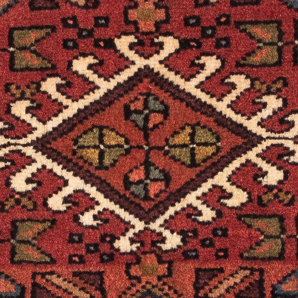 Perser Rug - Nomadic - 116 x 60 cm - dark red