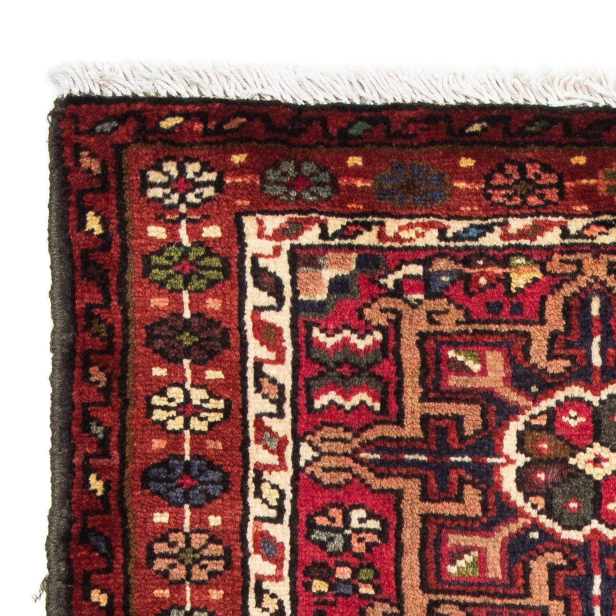 Perser Rug - Nomadic - 105 x 70 cm - dark red