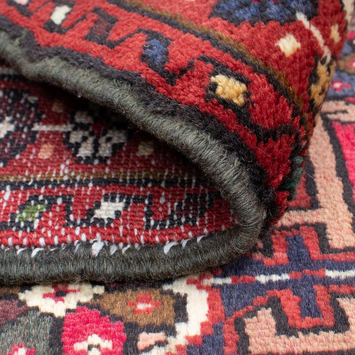 Perser Rug - Nomadic - 105 x 70 cm - dark red