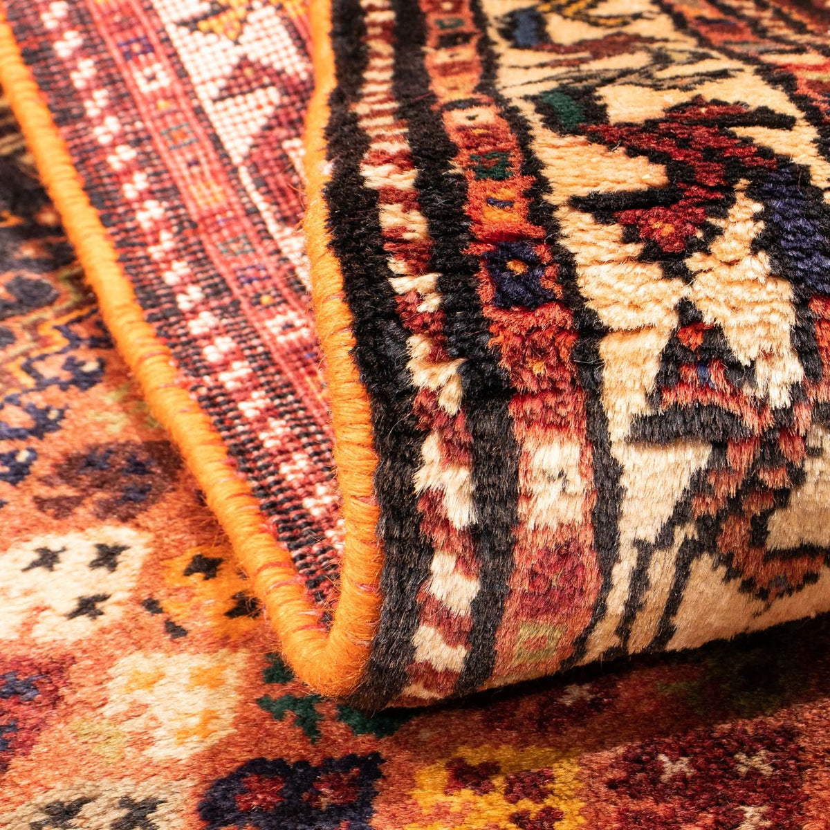 Perser Rug - Nomadic - 160 x 112 cm - light red