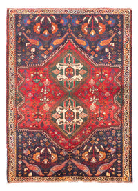 Perser Rug - Nomadic - 156 x 114 cm - dark red