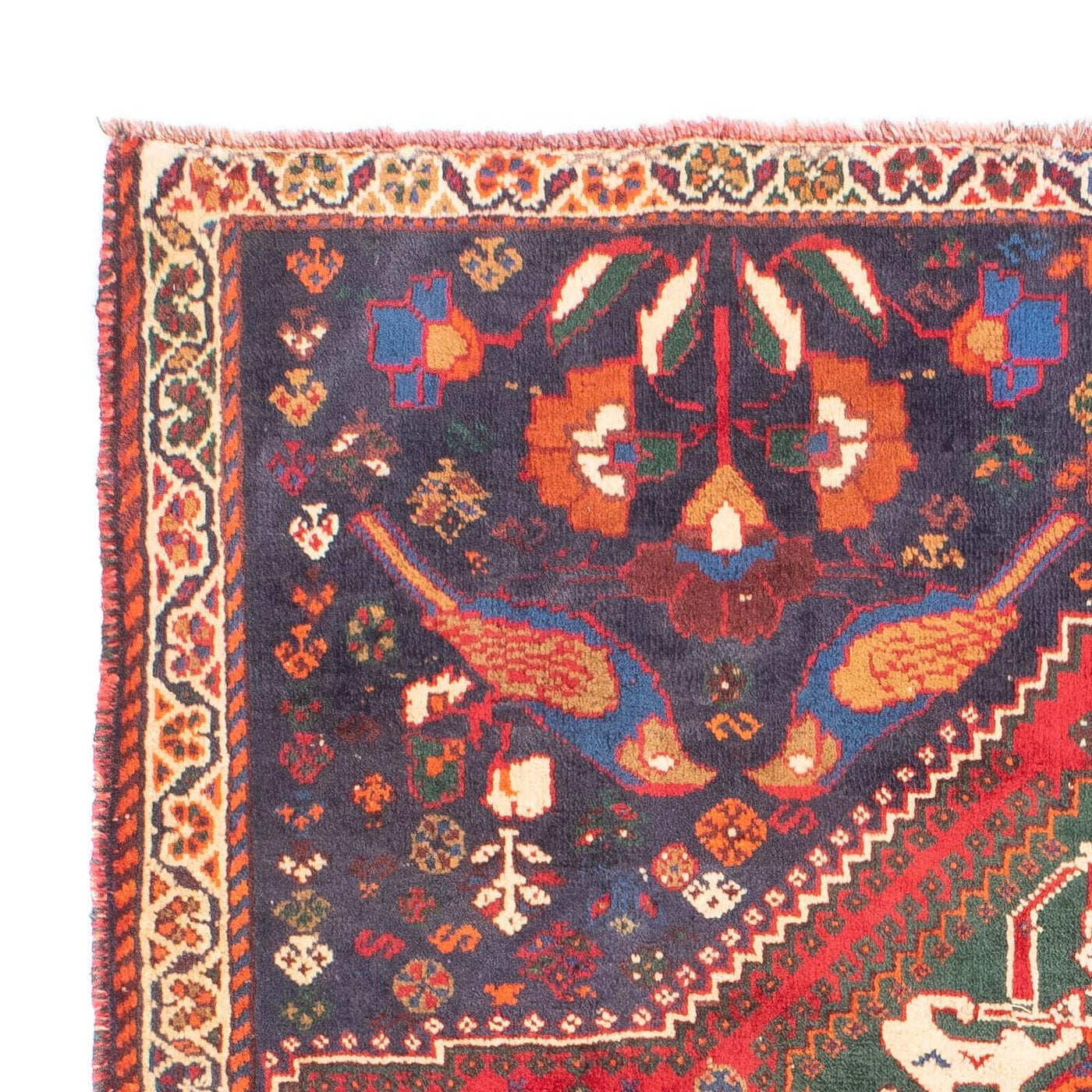 Perser Rug - Nomadic - 156 x 114 cm - dark red