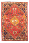 Shiraz Rug 106x159cm - Persian Rugs - Rectangle / Dark Red / 106 x 159 cm Rectangle