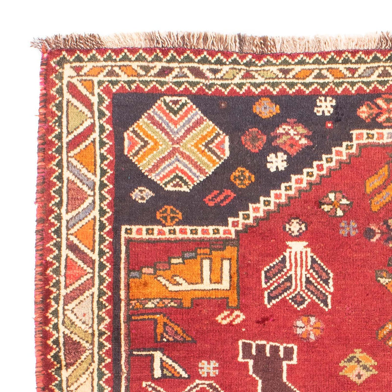 Perser Rug - Nomadic - 167 x 120 cm - dark red