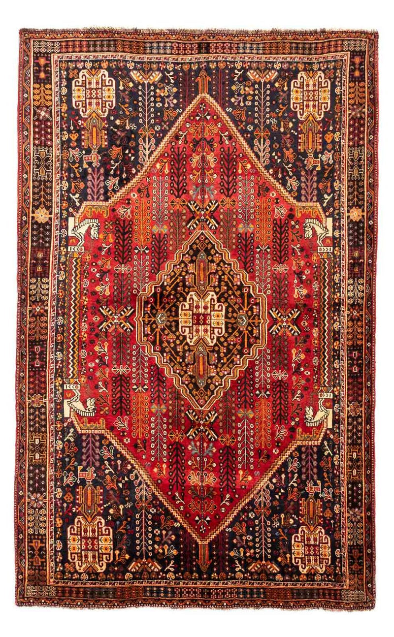 Perser Rug - Nomadic - 270 x 165 cm - dark red