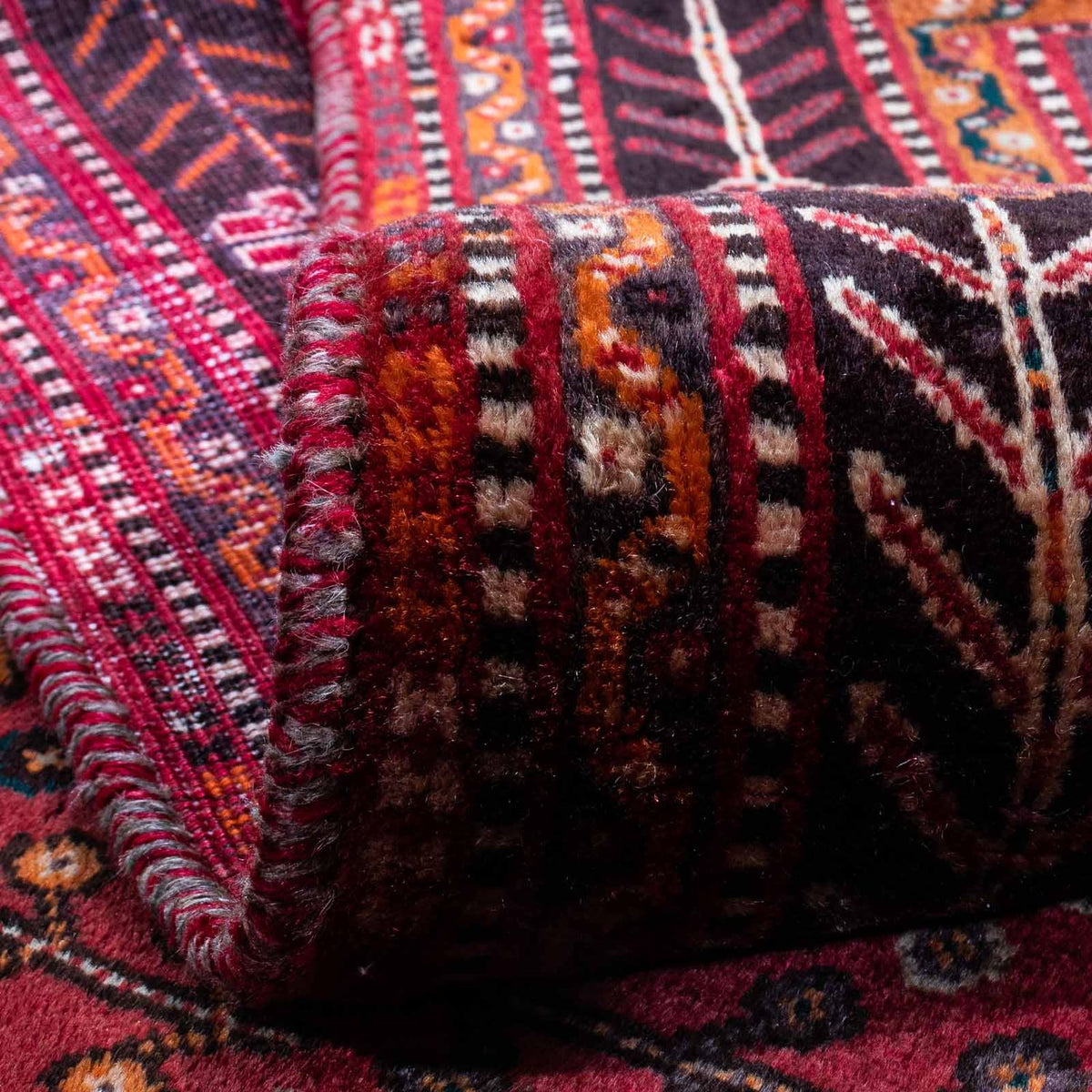 Perser Rug - Nomadic - 253 x 160 cm - dark red