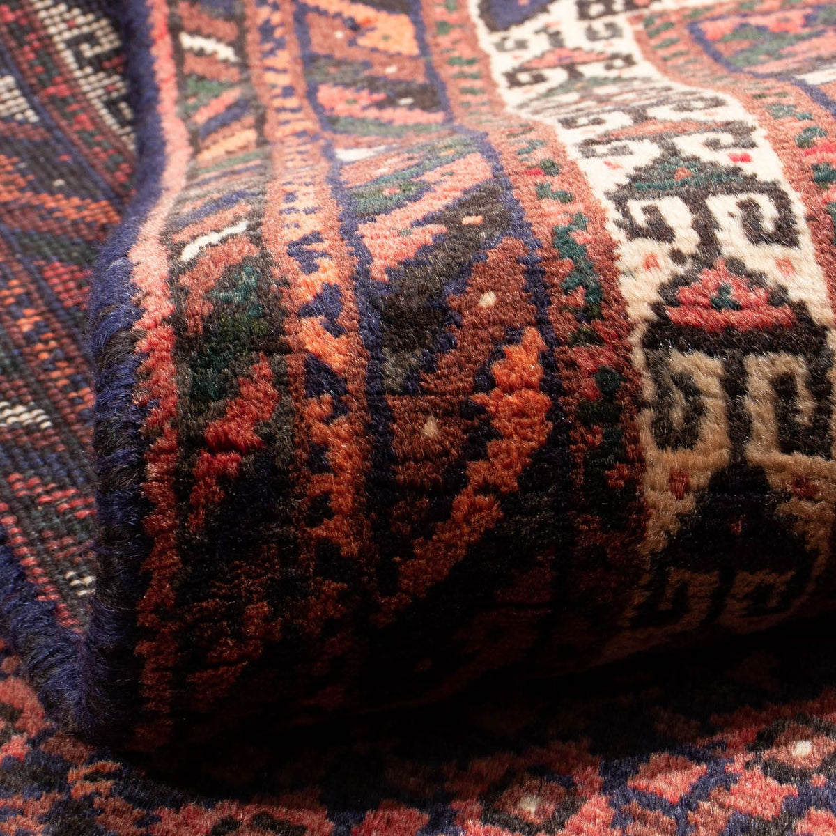 Perser Rug - Nomadic - 282 x 200 cm - light red