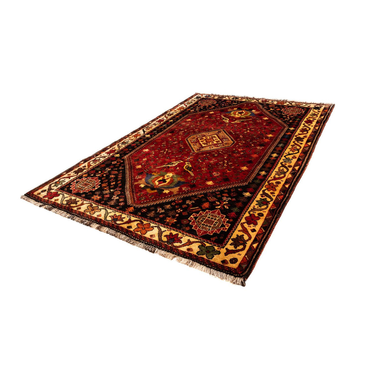 Perser Rug - Nomadic - 270 x 180 cm - dark red