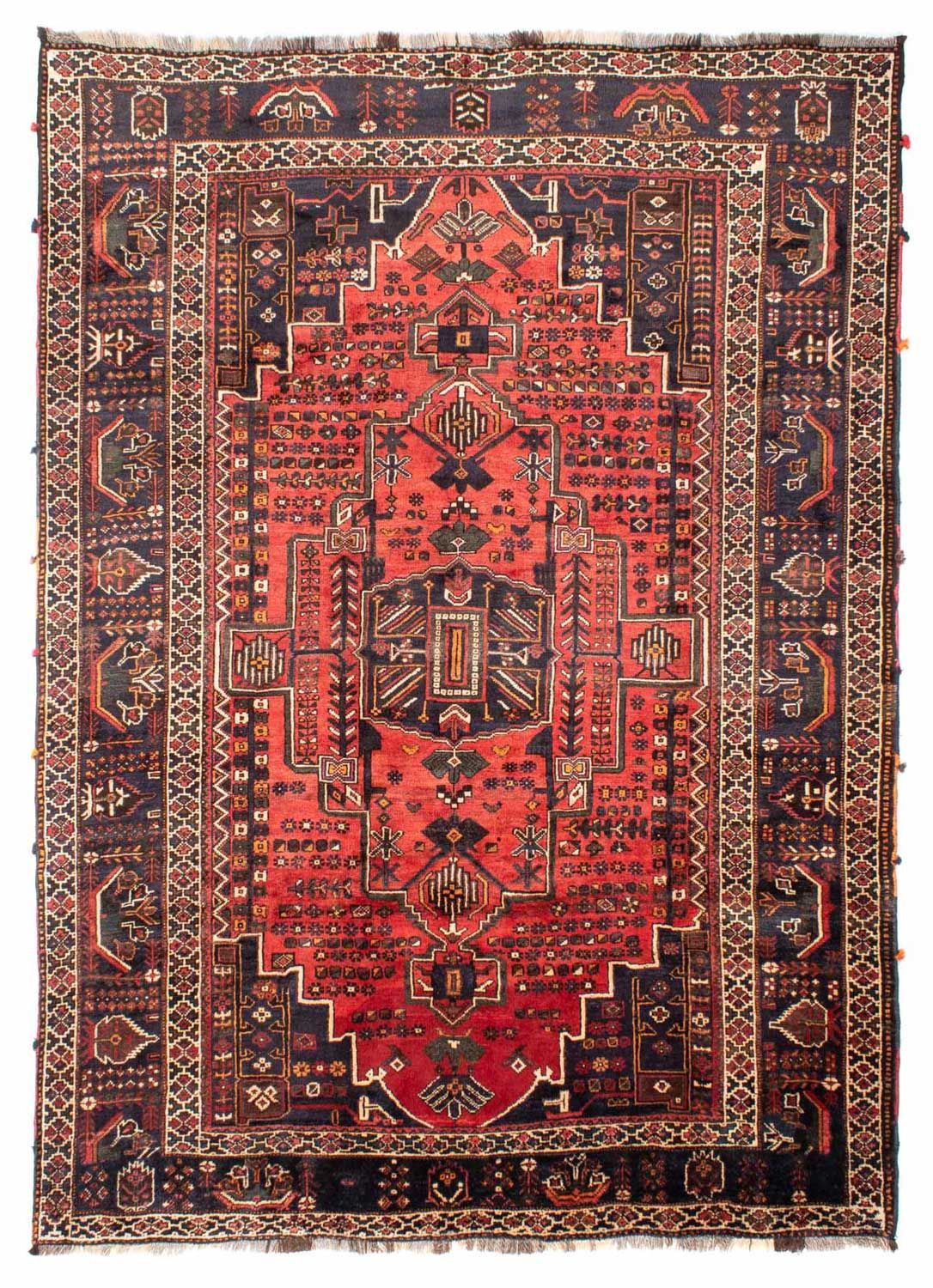 Perser Rug - Nomadic - 300 x 220 cm - red
