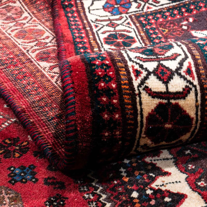 Perser Rug - Nomadic - 244 x 183 cm - dark red