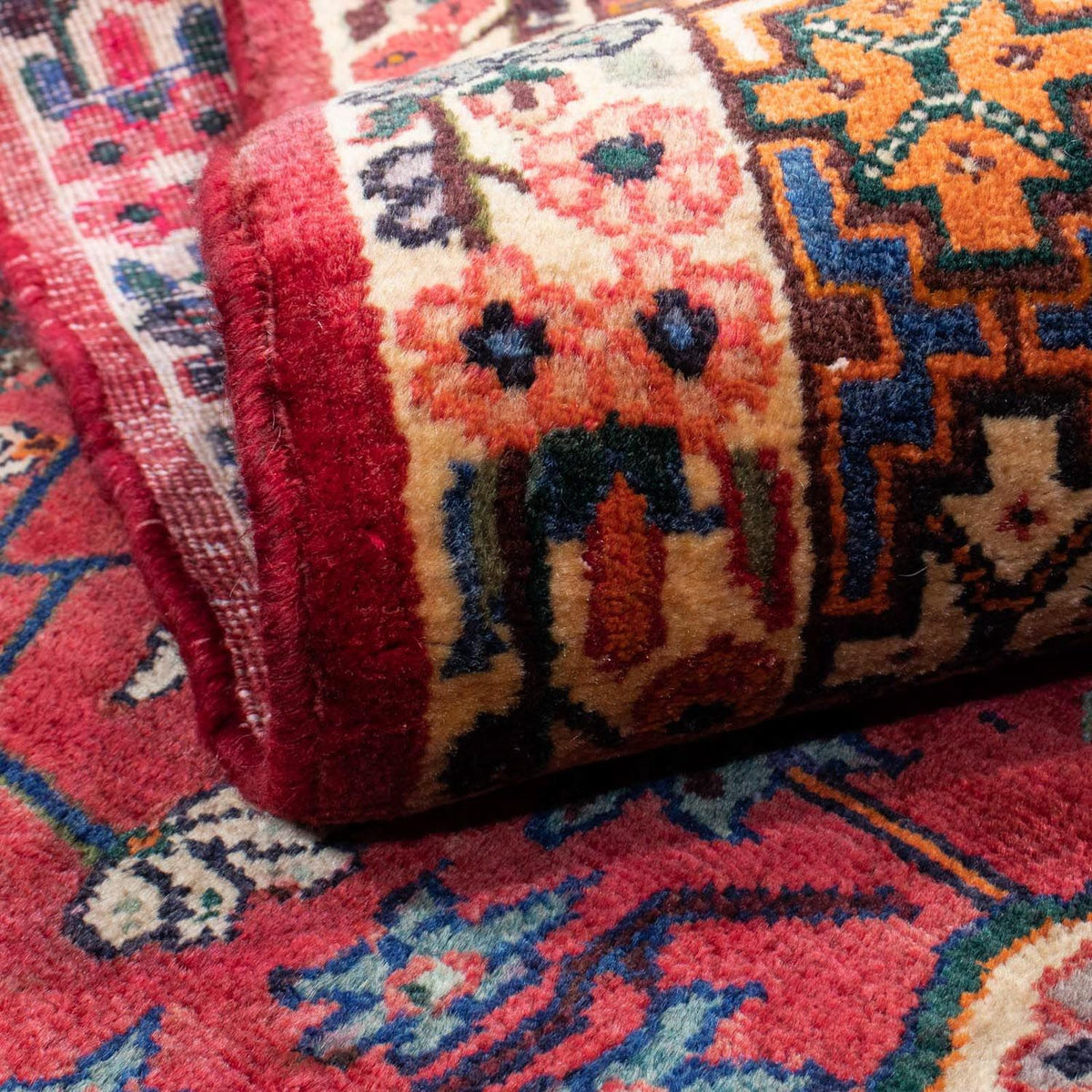 Perser Rug - Nomadic - 274 x 203 cm - red