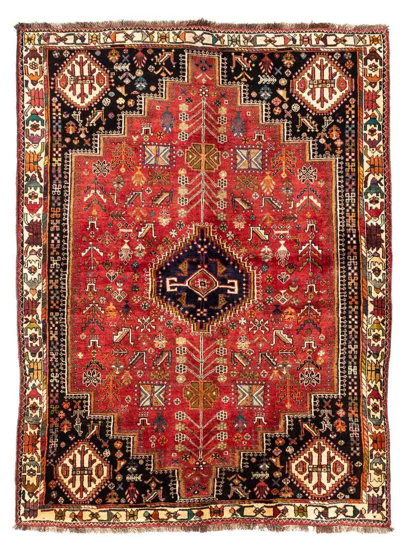 Perser Rug - Nomadic - 247 x 170 cm - red