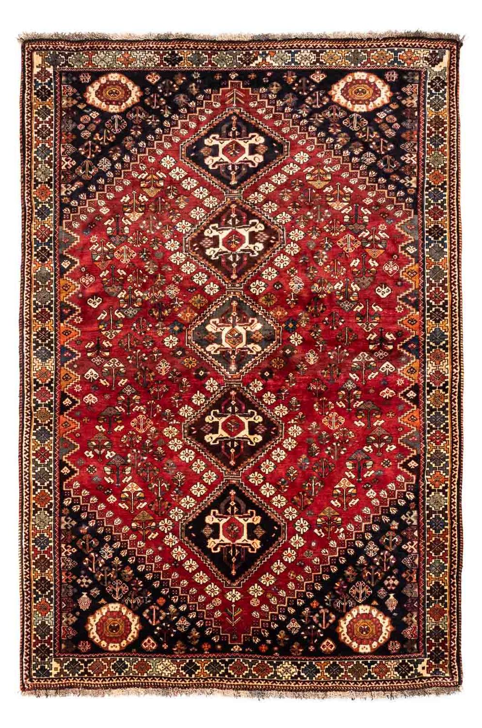 Perser Rug - Nomadic - 265 x 170 cm - red