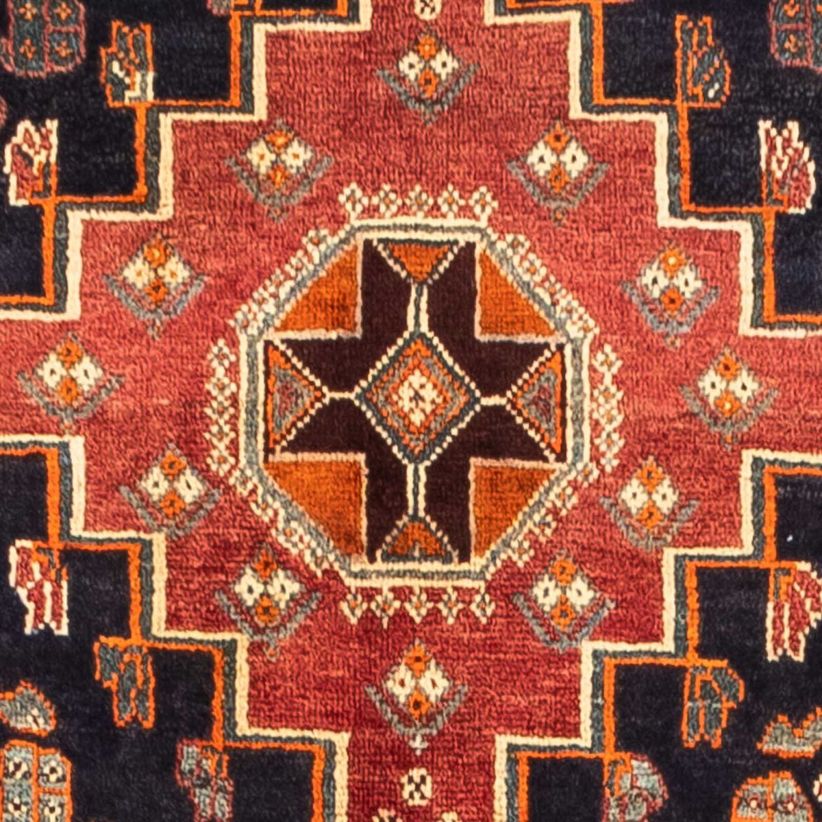 Perser Rug - Nomadic - 246 x 160 cm - dark blue