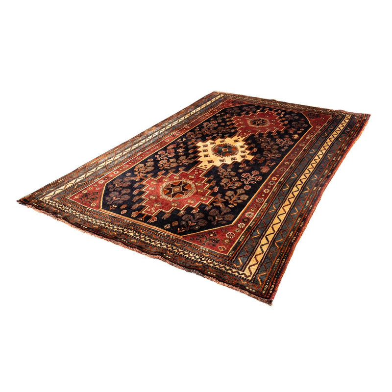 Perser Rug - Nomadic - 246 x 160 cm - dark blue