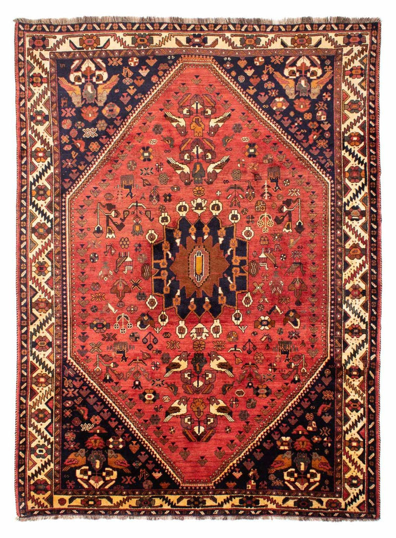 Perser Rug - Nomadic - 305 x 220 cm - light red