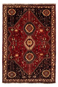 Perser Rug - Nomadic - 295 x 210 cm - dark red