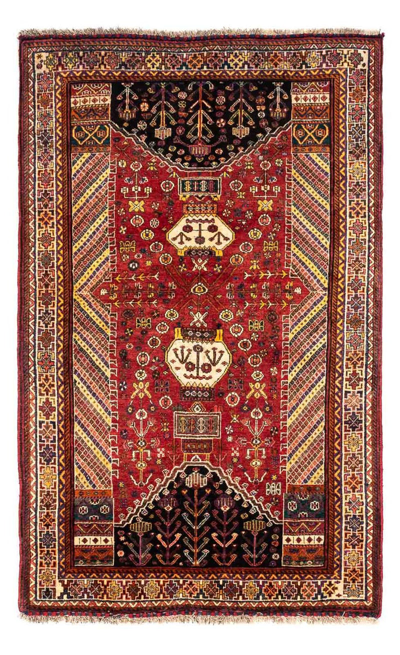 Perser Rug - Nomadic - 250 x 153 cm - dark red