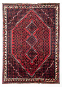 Perser Rug - Nomadic - 295 x 200 cm - dark red