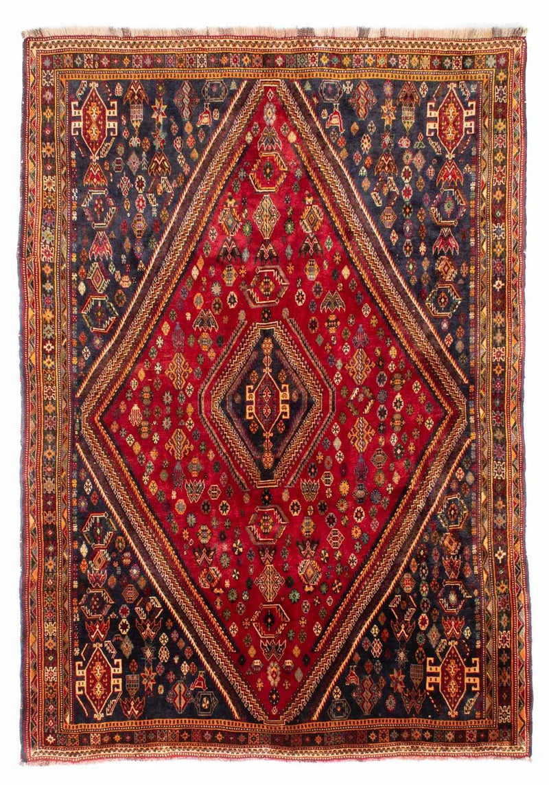 Perser Rug - Nomadic - 272 x 190 cm - dark red