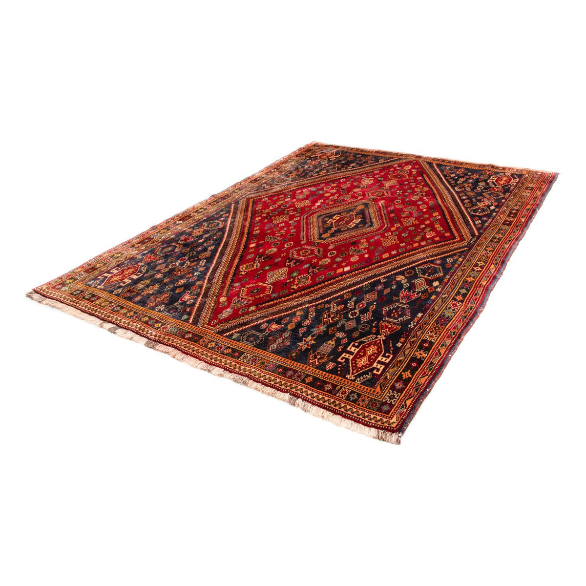 Perser Rug - Nomadic - 272 x 190 cm - dark red