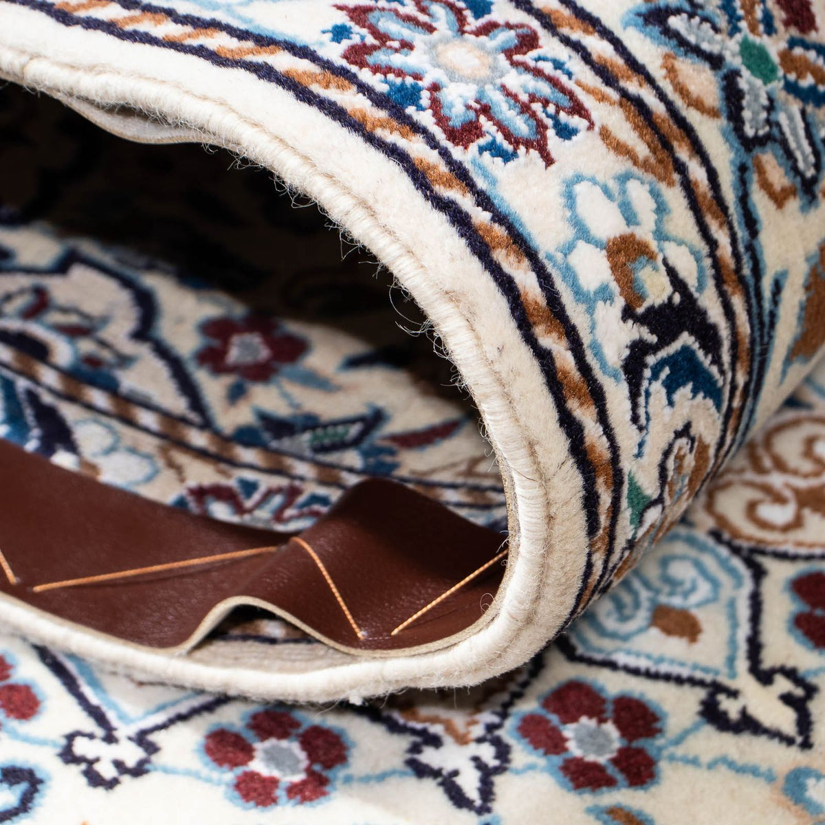 Runner Perser Rug - Nain - Royal - 196 x 59 cm - beige