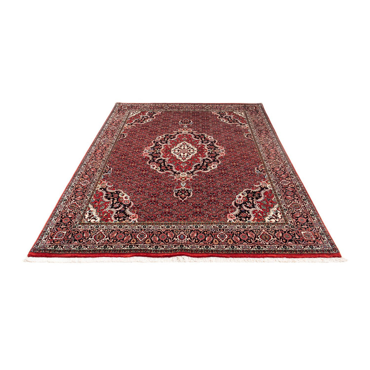 Perser Rug - Bidjar - 229 x 172 cm - dark red