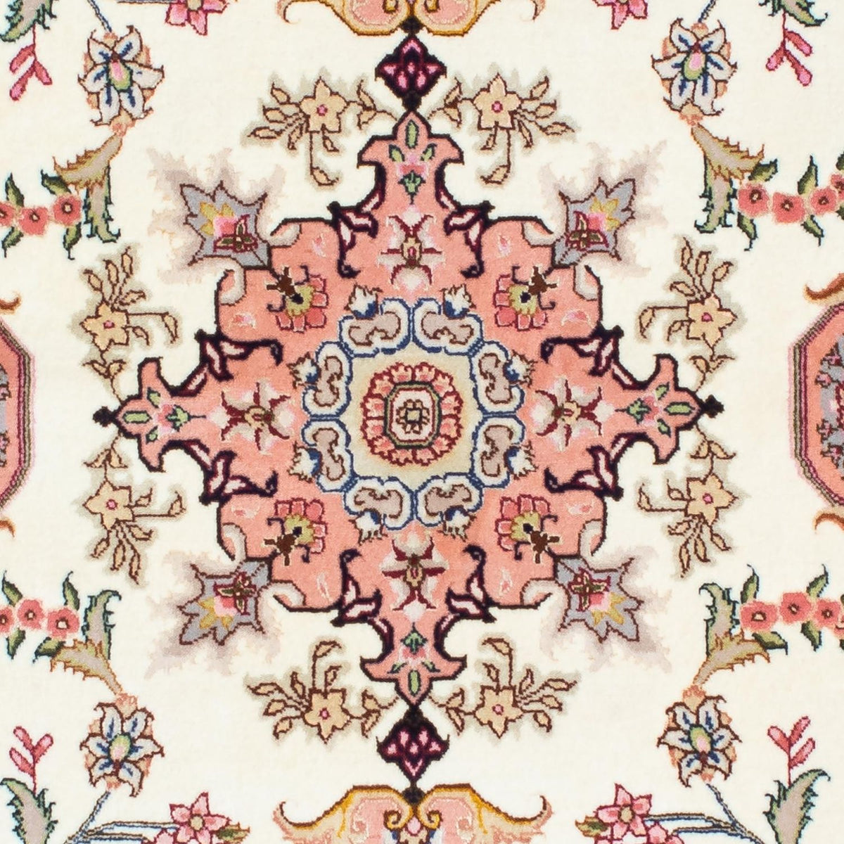 Runner Perser Rug - Tabriz - Royal - 215 x 81 cm - beige